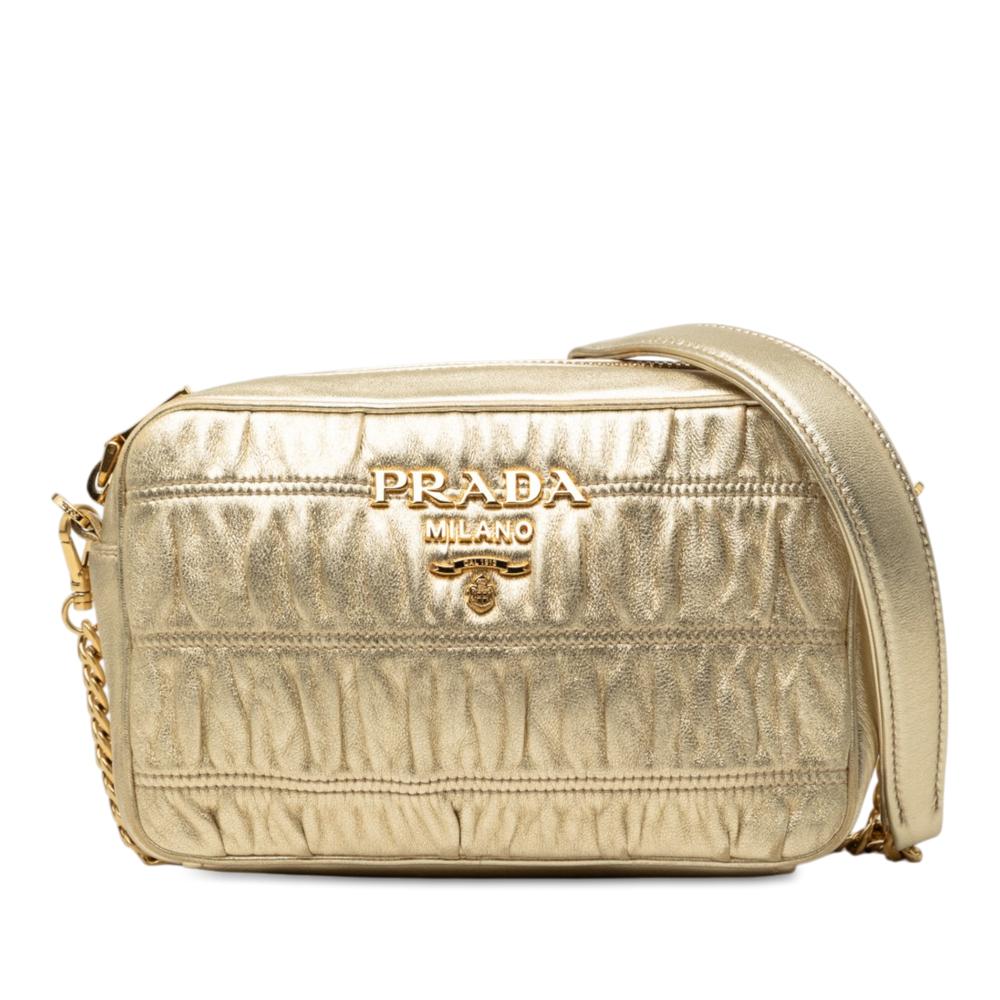 Pre-Loved Prada Nappa Gaufre Camera Bag